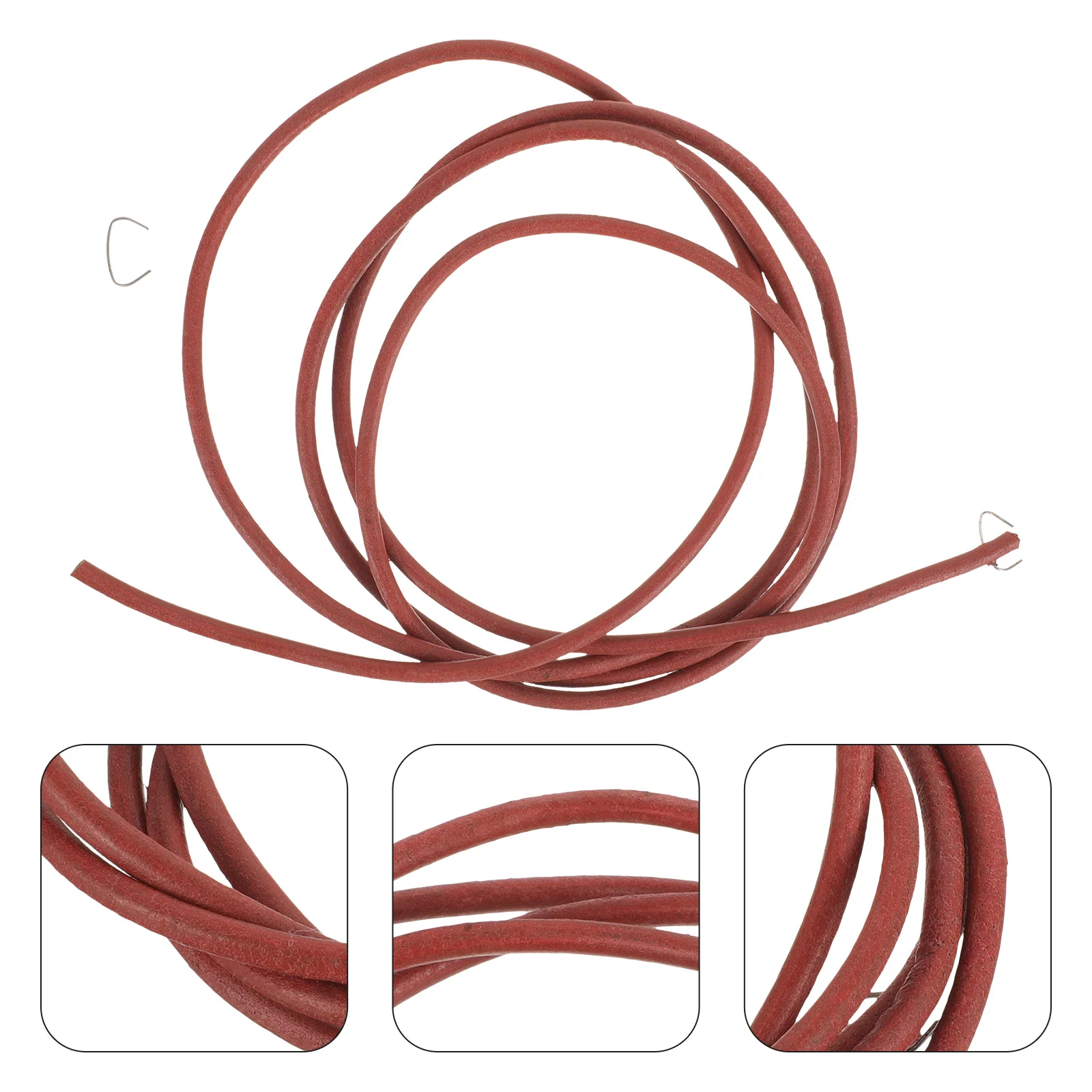 حزام ماكينة الخياطة من نوع الدواسة، ملحقات عملية، حزام ماكينة الخياطة المعدنية القوية #2