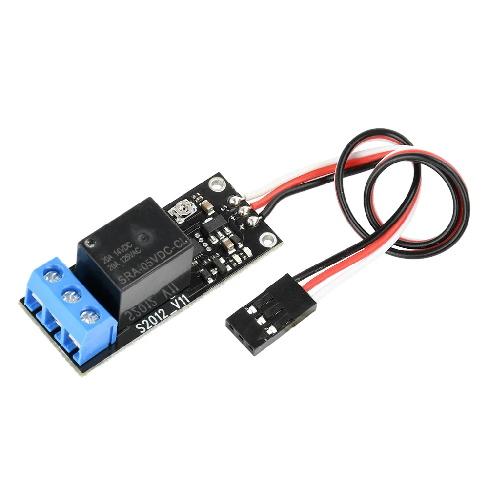 PWM Electronic Relay Switch for RC Airplane DIY Model Navigation Lights Controller Power On-off Switches Delay Time Adjustable