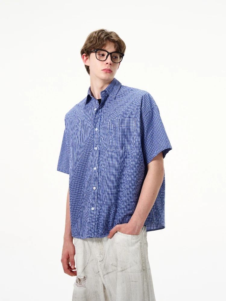 

Ретро Американский повседневный плед ort Sve irt Свободный ex Summer y irt Youth Faion arp Воротник на пуговицах