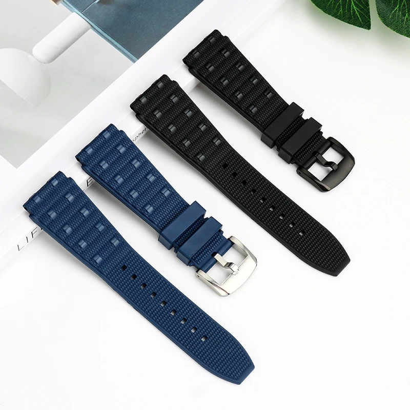 Dla Breitling chronoma B01 gumowy pasek do zegarka fluoru mściciel Super seria Ocean pasek do zegarka 22 mm24mm wodoodporna bransoletka męska