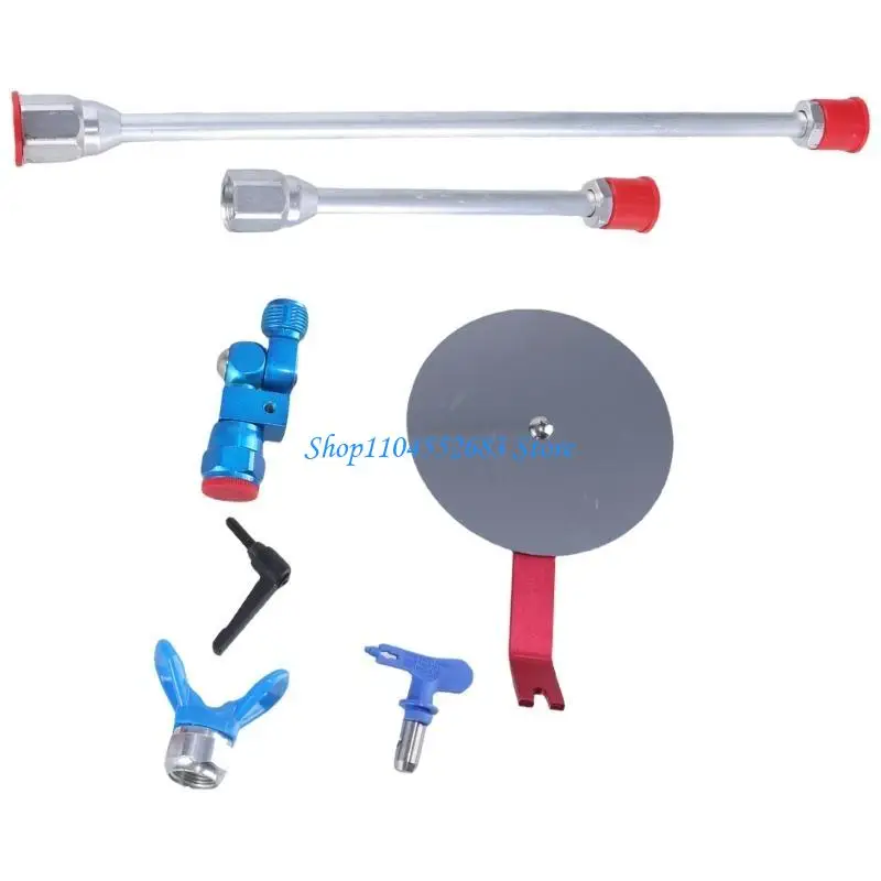 Y6GD Airless Guide Color Separation Baffle Guide Accessory Tool with Nozzle Tip & Extension Rod Easy to Use