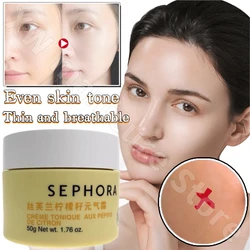 Sephora Lemon Seed Vitality Cream Body Cream Lazy Cream Brightening Concealer Nude Makeup Men and Women Skin Care