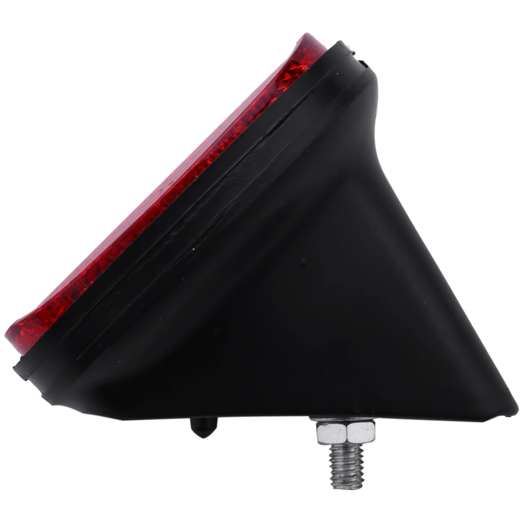 Bicicleta traseira cauda Fender refletor, guarda-lamas Oval, vermelho e preto, 1 pc