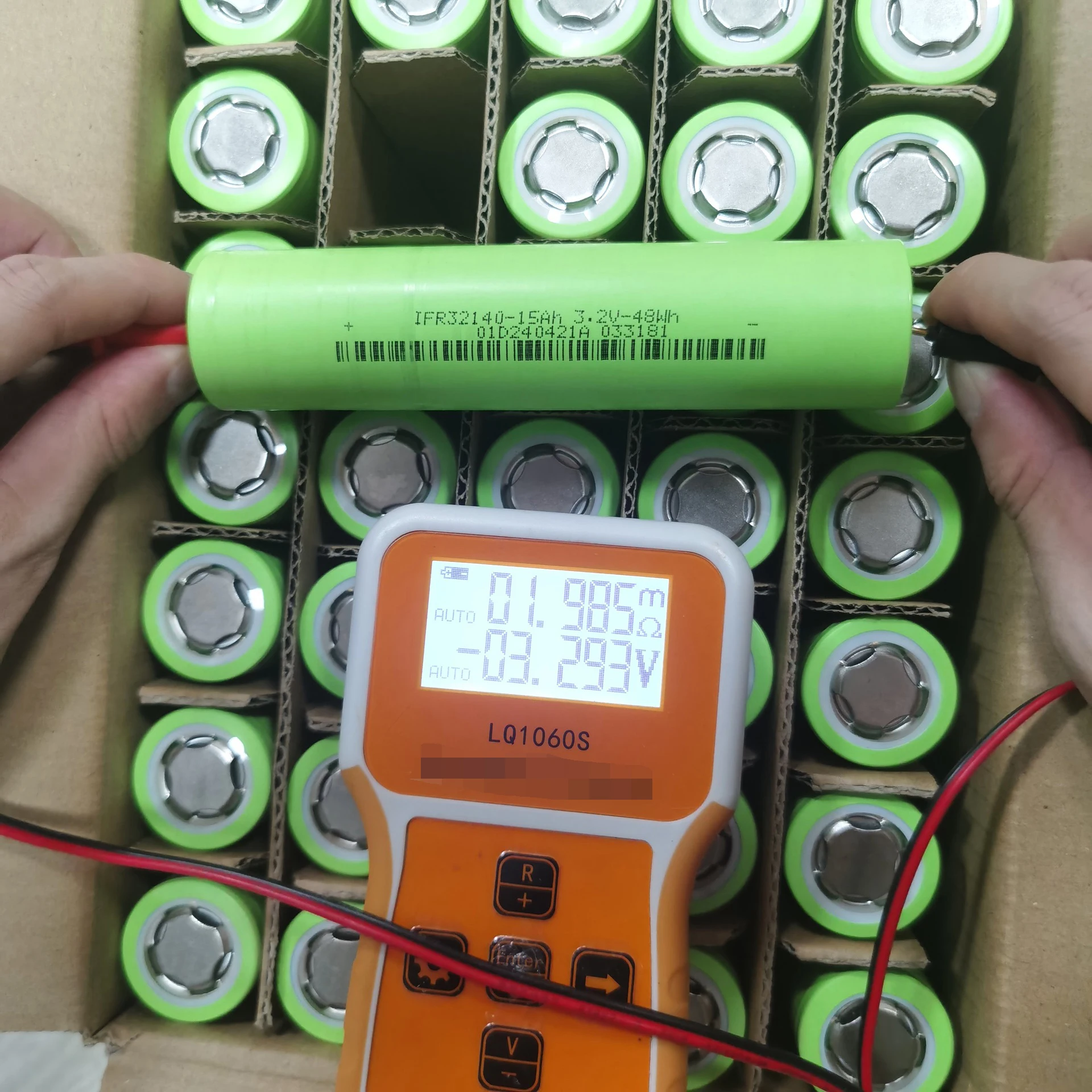 Victpower Grade A Real Capacity 32140 3.2V 15Ah LI Ion Battery 3C 45A Discharge Rechargeable Cell for Electronic Bike FL ER 3C