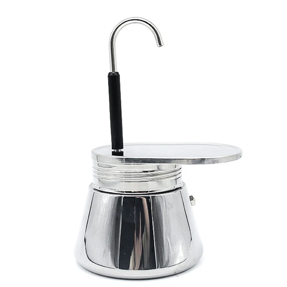 

Stainless Steel Coffee Pot Versatile Brewing Options Easy To Operate Perfect For 124 Quick Cleanup Compact Design