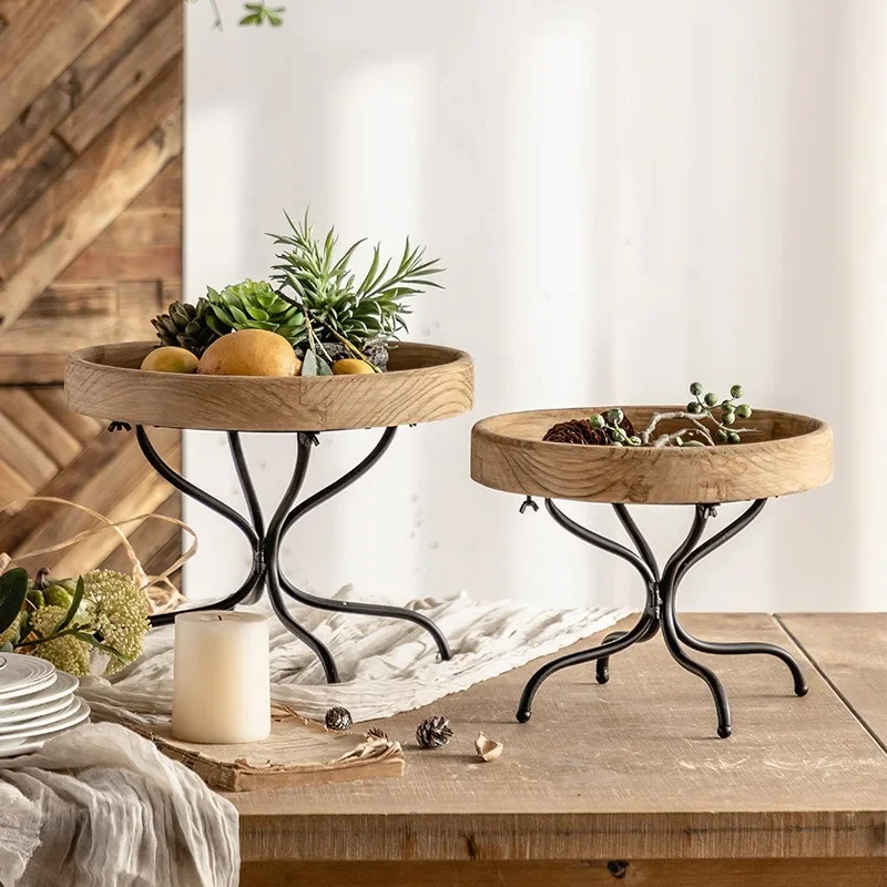 Coffee shop log color afternoon tea cake fruit and vegetable tray