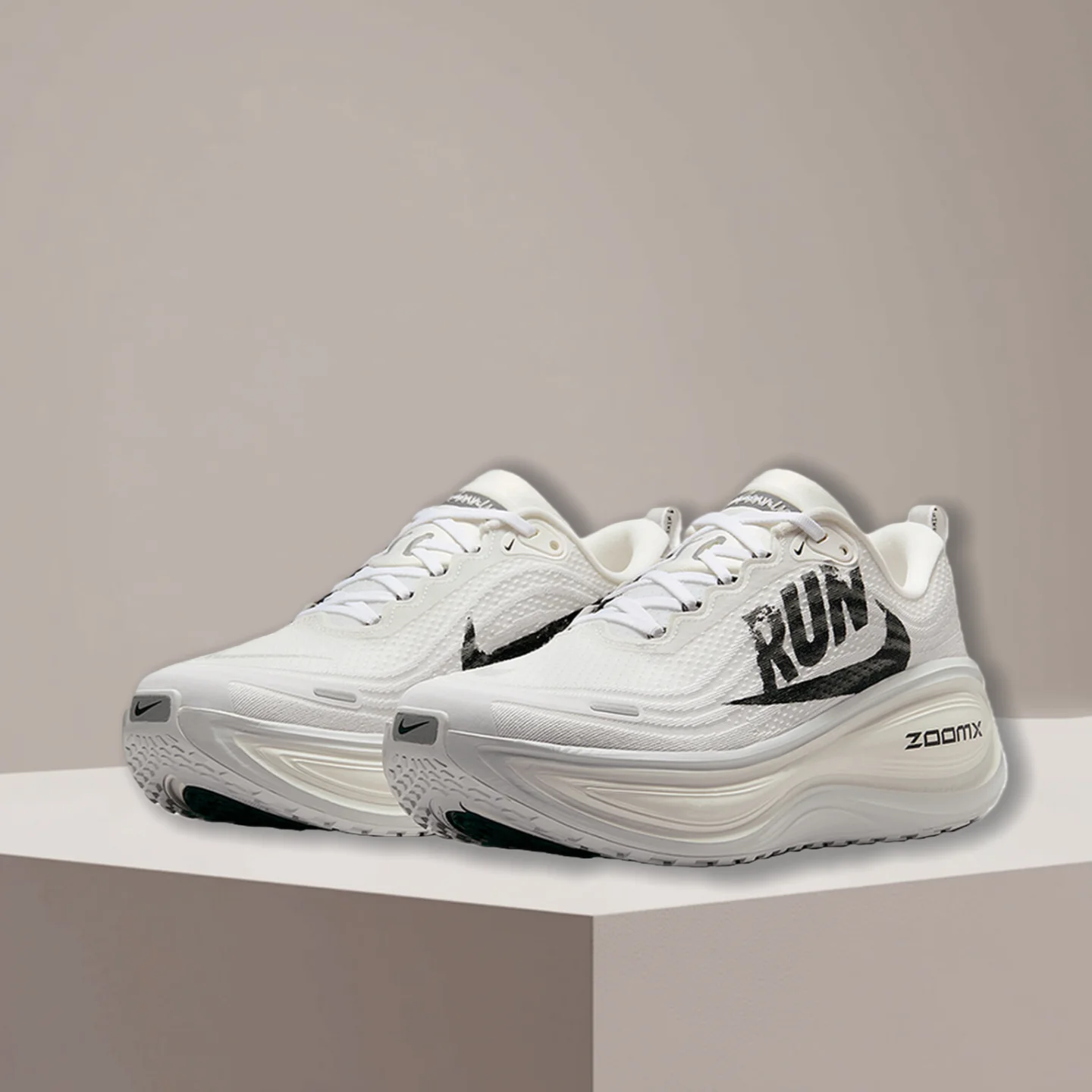 Nike Vomero Plus Reverse Swoosh Sneakers Unisex Style Unique Comfort Cushioning Lightweight Everyday Wear IH2268-100