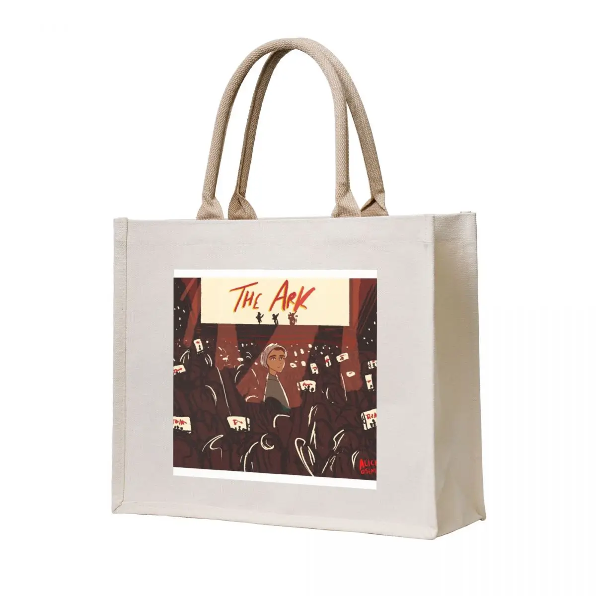 

Angel at the Concert Tote Bag custom fabric bag custom bags Women's shopping bag