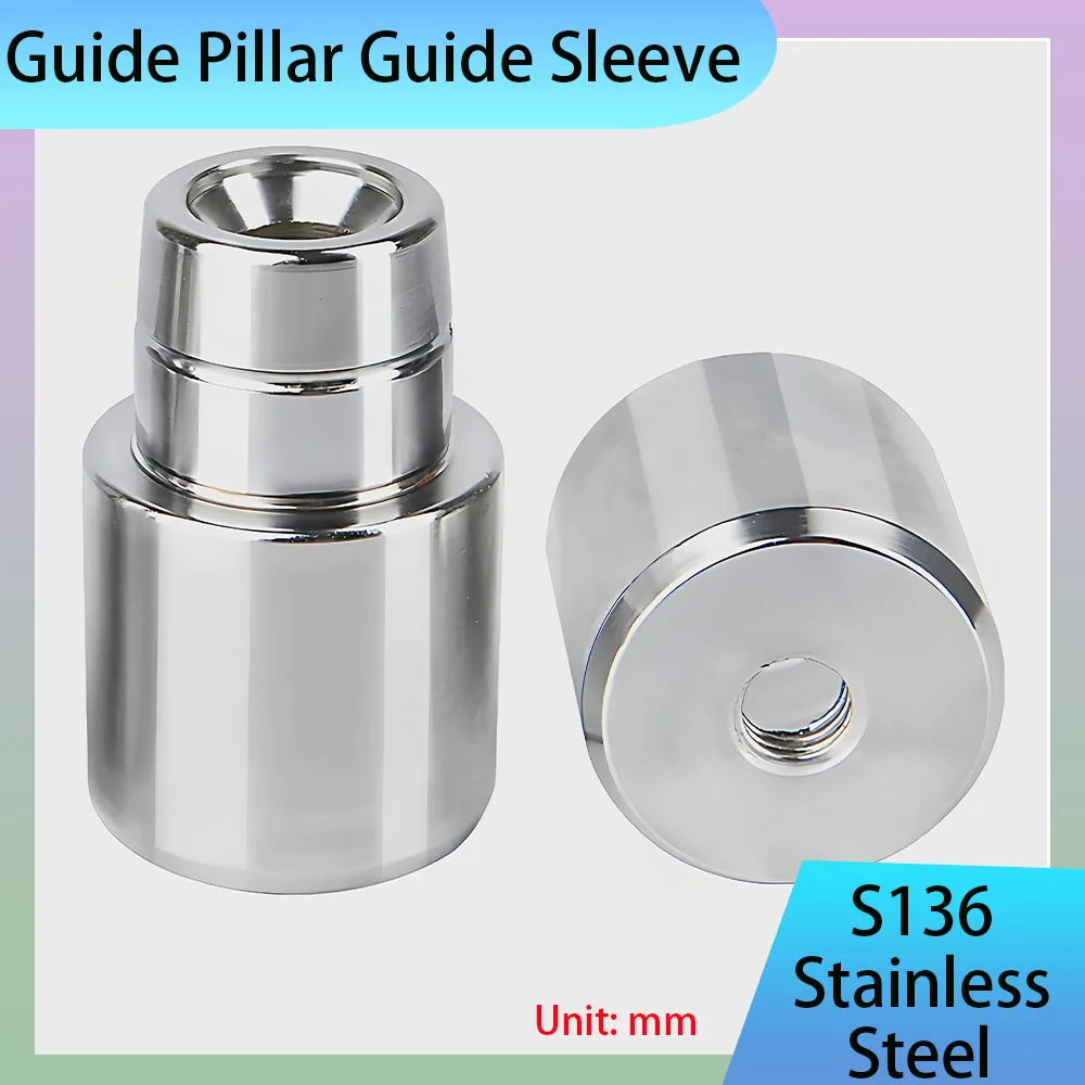1 Set Conical Positioning Column Dia 10mm-30mm S136 SS Fixture Positioning Pin Automation Equipment Positioning Accessories ﻿