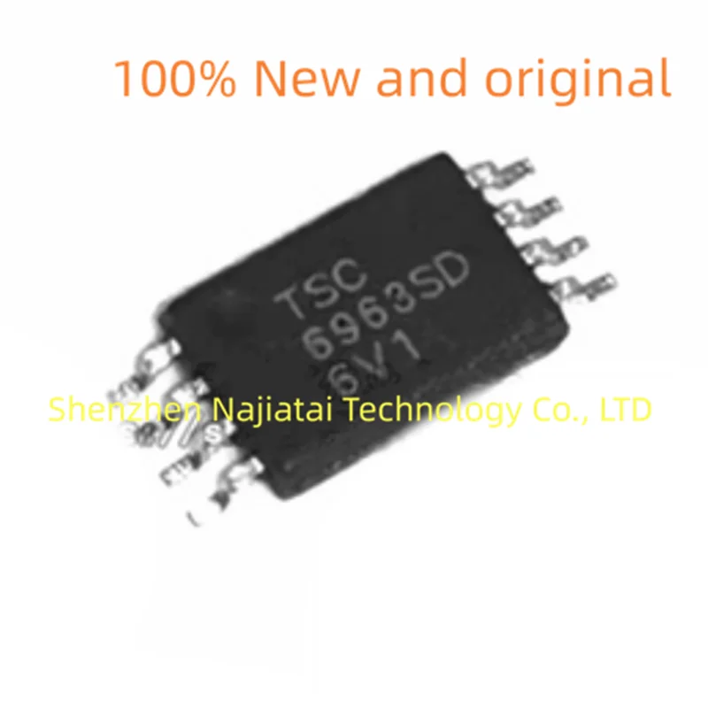 

10PCS/LOT 100% New Original TSM6963SDCA RVG TSM6963SD MSOP8 IC