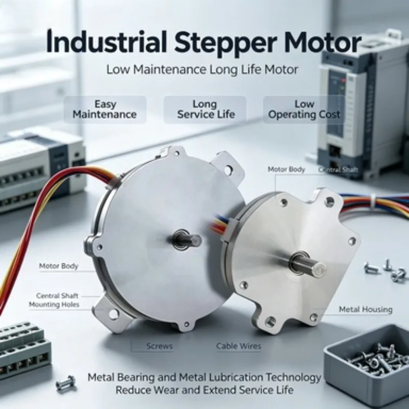 Thin Thick Stepper Motor DC Geared Motor For SMT Feeder Chip Mounter Automatic Industrial Driving Replacement Accessory Part