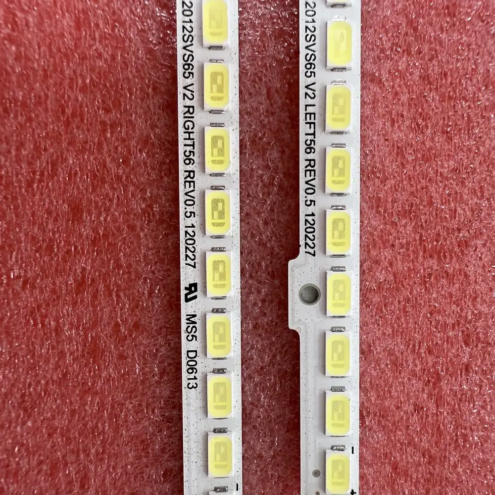 4pcs/set LED Backlight Strip For Samsung UA65ES6500 UA65ES8000 UN65ES8000FXZA UN65ES6500F UN65ES8000F BN64-02086A 2012SVS65