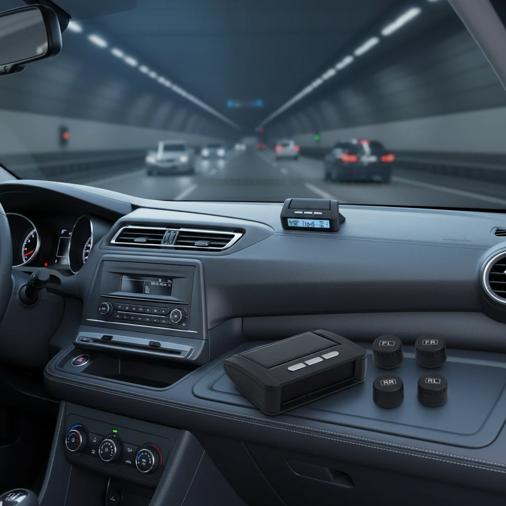 

Для безопасности автомобиля TPMS монитор давления в автомобильных шинах ЖК-цифровой дисплей без деформации мониторинг в реальном времени для автомобильных шин