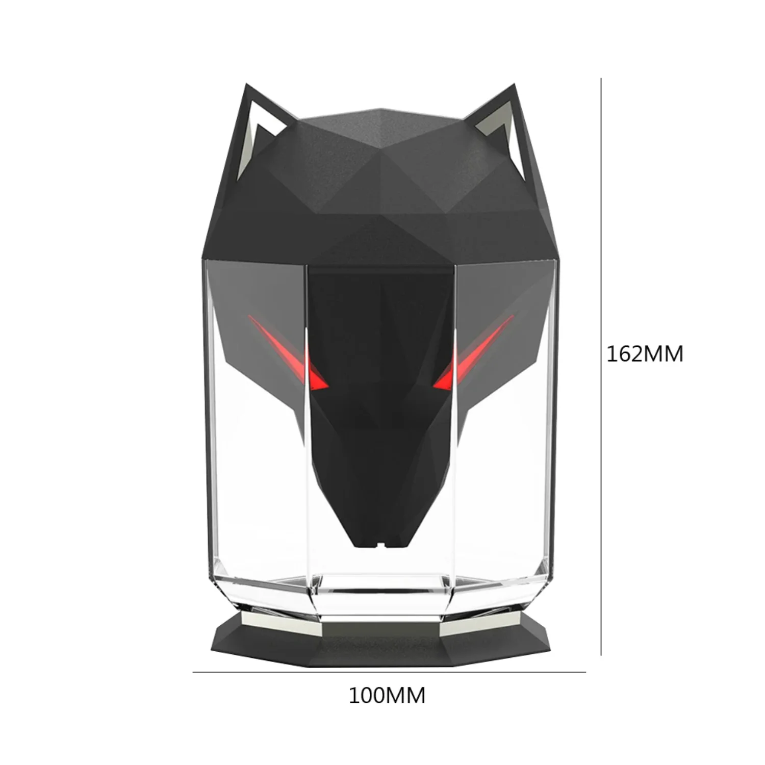 Air Humidifier Wolf Diffuser  with LED Light Humidification USB Rechargeable Bedroom
