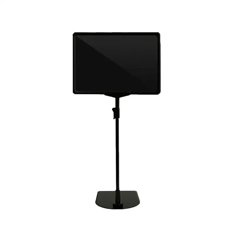 

Supermarket pop price tag display stand desktop bracket promotional stand billboard A5 regular with blackboard