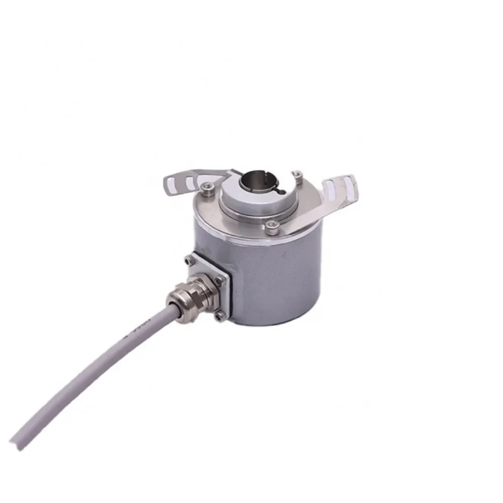 High precision optical singleturn absolute rotary encoder with interface