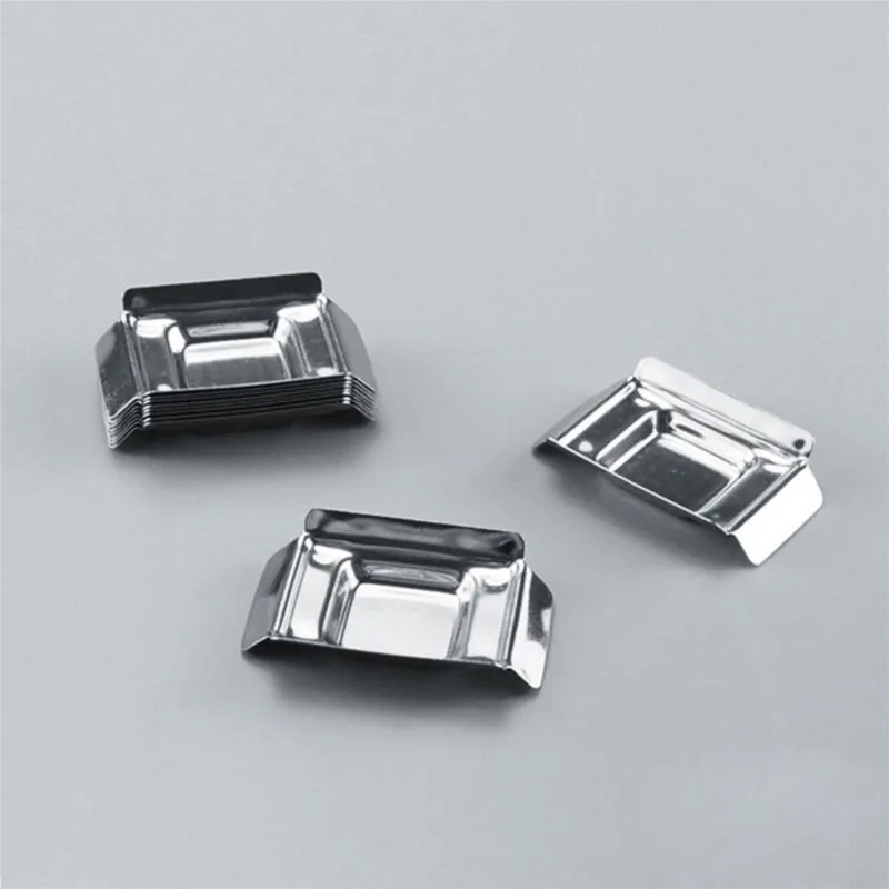 10pcs Laboratory tools Stainless Steel Sample Embedding Box Bottom Mold Paraffin Embedding Mold experiment Chemistry equipment
