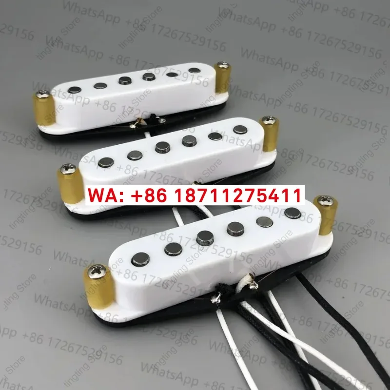 Guitar single-coil pickup V60 SSS, hand-wound, center pole with Alnico 5