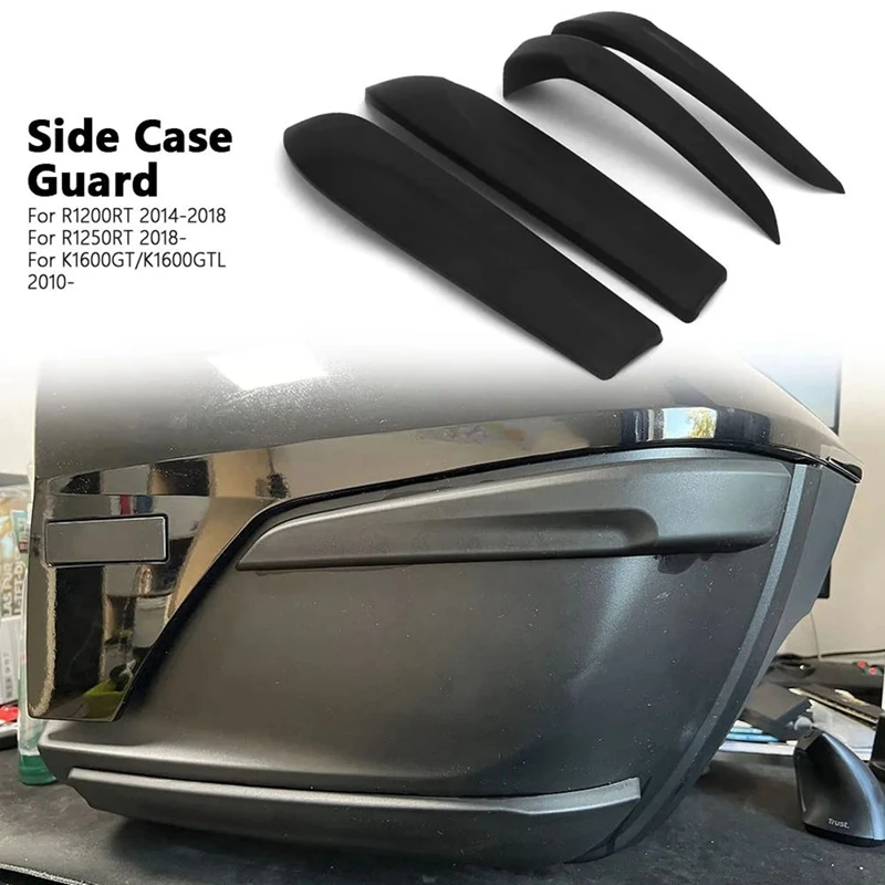 Motorcycle Side Trunk Panel Case Protector Fairing Cover Guard For BMW K1600GT K1600GTL K1600 GT 2010- R1200RT R1250RT