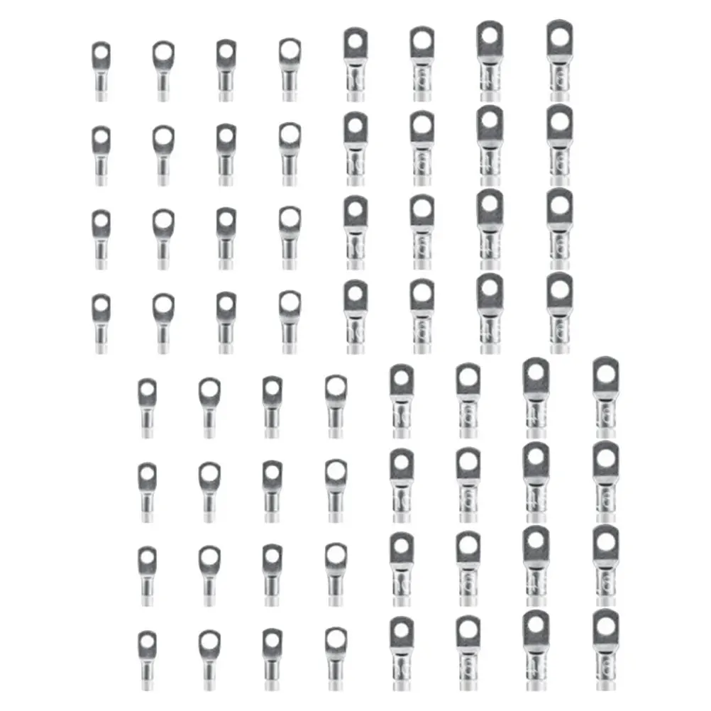 

130 шт. комплект разъемов для изолированных проводов, медные клеммы, обжимной штифт, конец шнура, ассортимент клеммных разъемов, кабельные клеммы