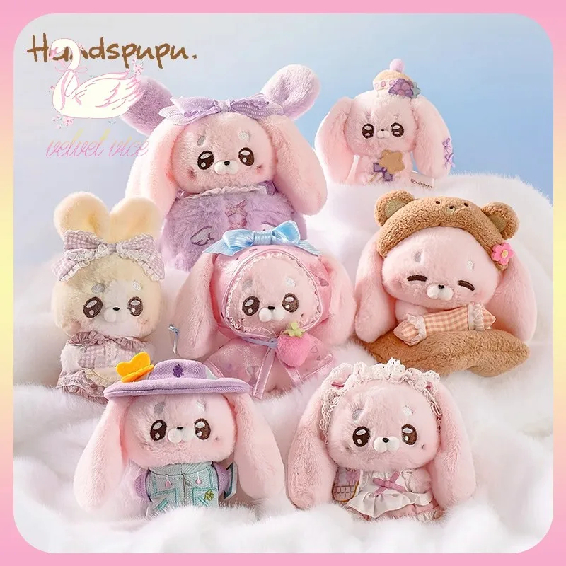

Оригинальная коллекция Handspupu Bunny, плюшевые игрушки, кукла, кулон, плюшевая собака, кукла Nyny, удобная кукла, подарок на день рождения для девочек