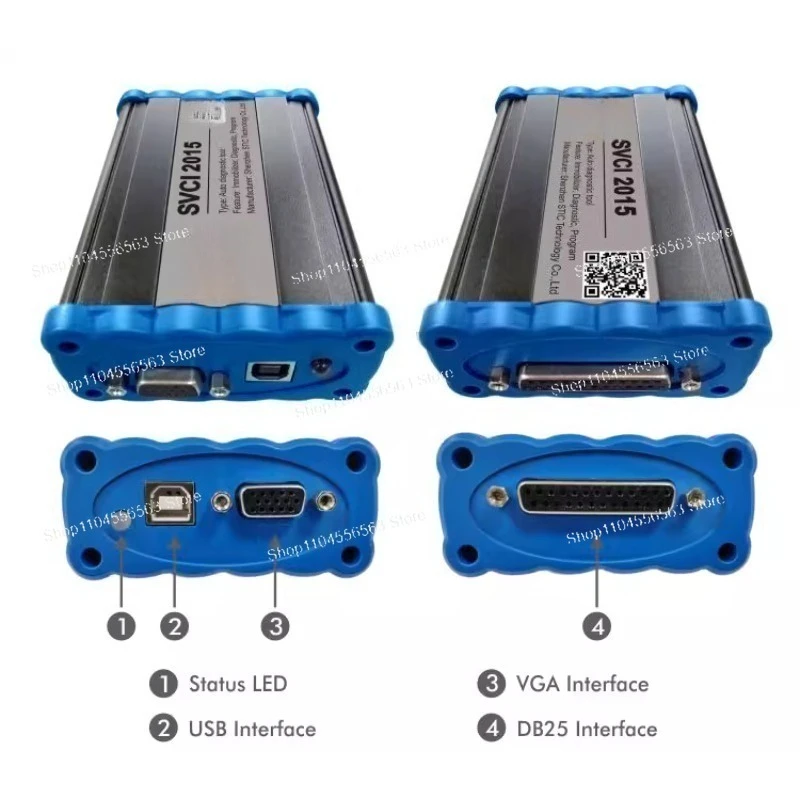 FVDI Высококачественный командир Abrites с 18-мя программными средствами