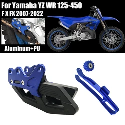 For YAMAHA YZ125 YZ250 YZ250F YZ450F 250F YZ250X WR250F WR450F Chain Slider Swingarm Guide Lower Rolle&Chian Guide Guard KitS