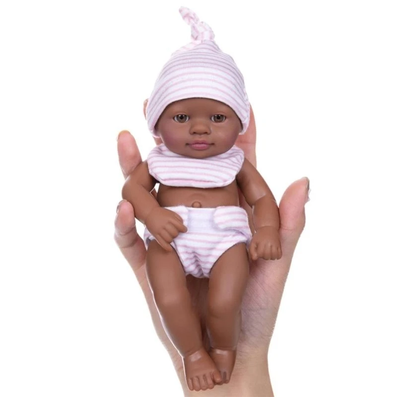 

7inch Life Like Vinyls Baby Reborns Doll Parenting Game Toy for Baby Comforting