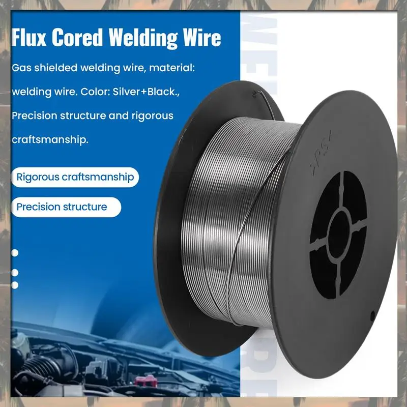 

A70U New E71T-1C 500G Stainless Steel Gasless Mig Welding Wires 1.0Mm Dia Solid Cored Welding Accessories For Chemical Equipment