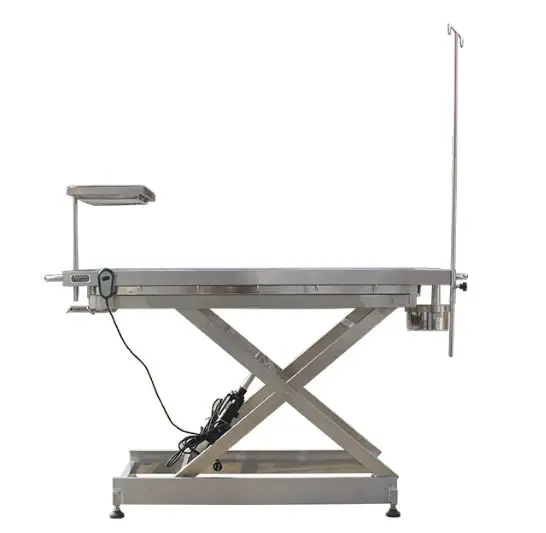 Vet operating table pet clinic bed manual surgical  animal veterinary pet surgery table for sale professional manufacturer