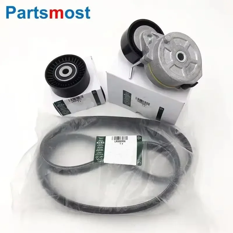 

LR000996 LR003651 004877 2.2 Diesel Alternator Drive Belt Tensioner Pulley For Land Rover Freelander 2 Range Rover Evoque Jaguar