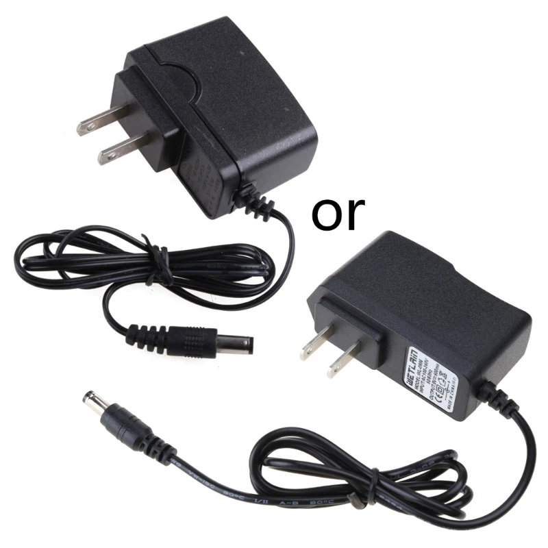 Converter Adapter for DC 9V 600mA 0.6A AC Wall Charger Power Supply US Plug