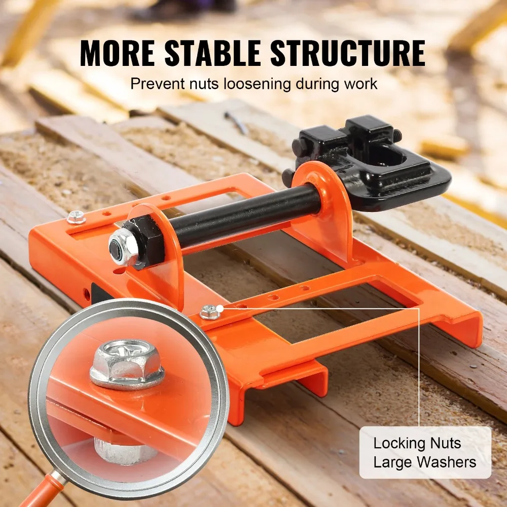 Chainsaw Cutting Board Frame Set Portable Chainsaw Mill Lumber Cutting Guide Bracket Log Sawing Jig Timber Processing Tool