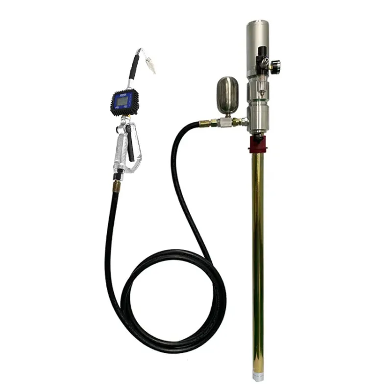 3:1 5:1 Automatic Air Operated Barrel Oil Pump Pneumatic Lube Drum Pumps With Nozzle & Hose