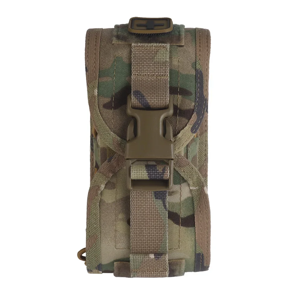 Tactical MOLLE Pouch First Aid Kit Quick Release Outdoor Hunting Camping Survival Emergency Tools Compact Medical Pouch V2 Gear