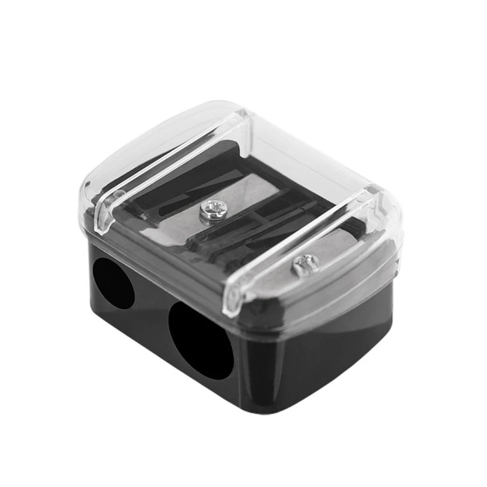 

30pcs Pencil Mini Pencil Sharpener Mini Eyebrow Sharpener For Eyebrow Double Holes Portable Lip Liner Eyeliner Makeup Gadgets