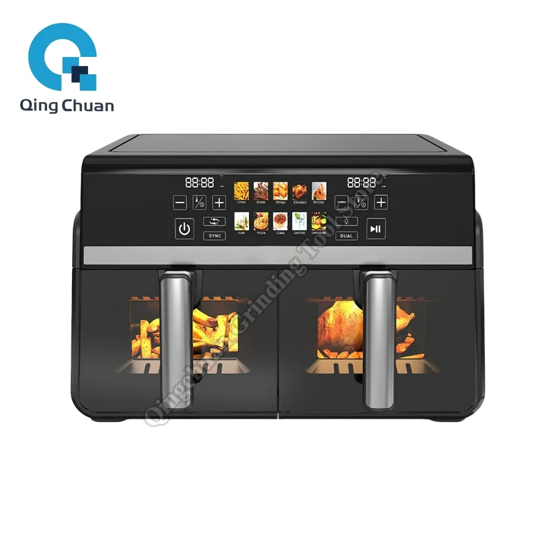 

Air Fryer Electric Oven Large Capacity Touch Control Household Kitchen Appliance Dual-Pot Baskets Multifunction Fryer
