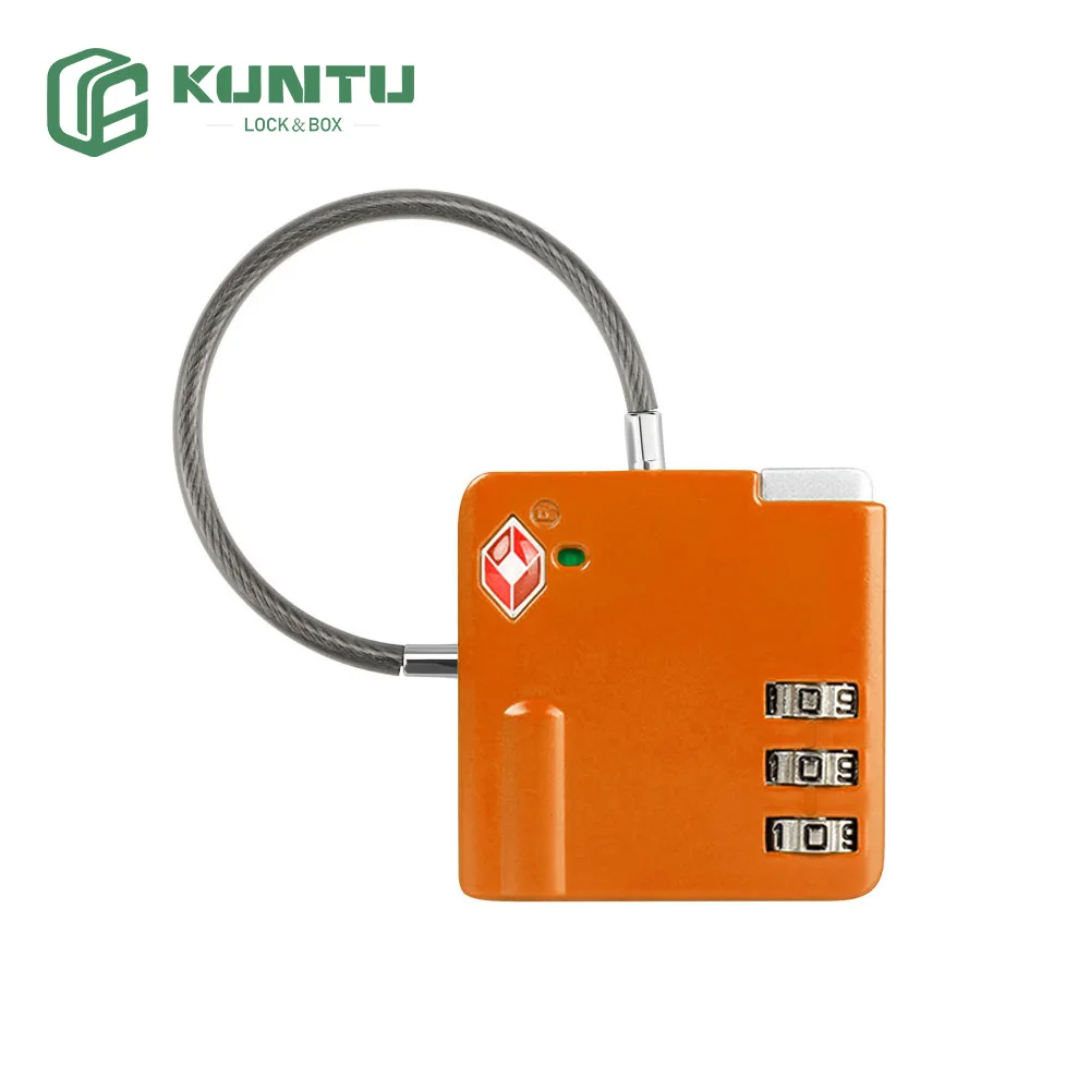 High Quality TSA Combination Padlock Travel Security Customs Lock for Bags