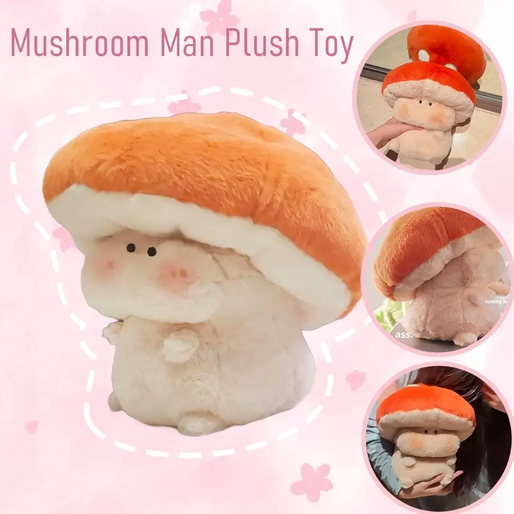 ตุ๊กตาเห็ดน่ารัก ตุ๊กตาผ้าพลัฌ ของตกแต่งโซฟา เตียงนอน ของเล่นวันเกิด ตุ๊กตาเด็กผู้หญิง ของขวัญนุ่มนิ่ม ของประดับตกแต่ง หมอน S5n0
