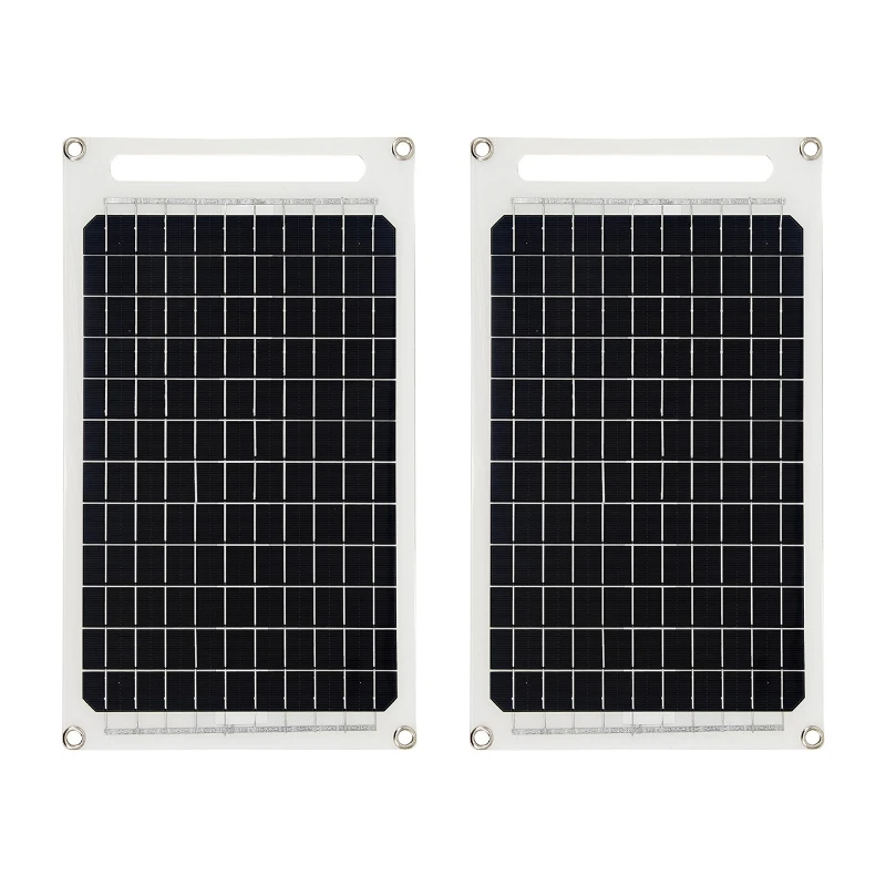 10W Portable Solar Panel 5V Lightweight Single Crystal Module Mini USB Type-c with Long Battery Life and Stable Solar Charging