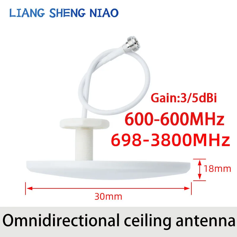 antena omnidirecional do teto 38006000mhz frequencia completa 5g para o embelezamento interno 01