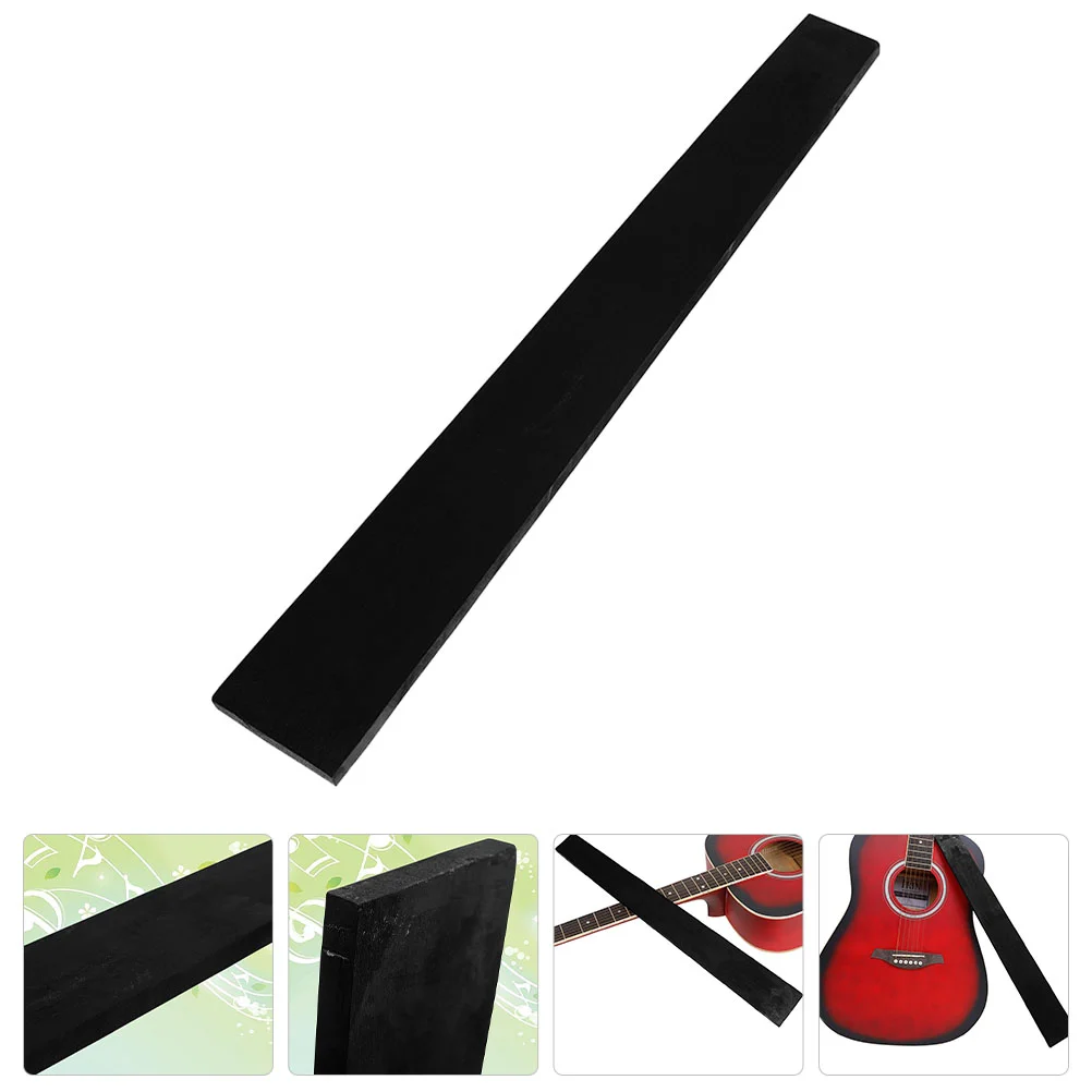 

Guitar Ebony Fingerboard Tools Bass Durable Plate Fretboard Replacements Accessories