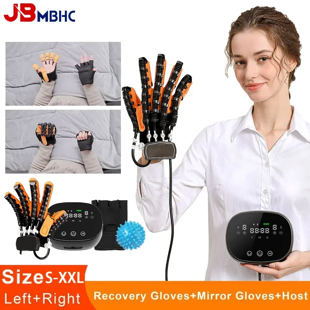 

Stroke Recovery Robot Glove Finger Rehabilitation Gloves Hemiplegia Cerebral Infarction Training Device Hand Trainer & Protector