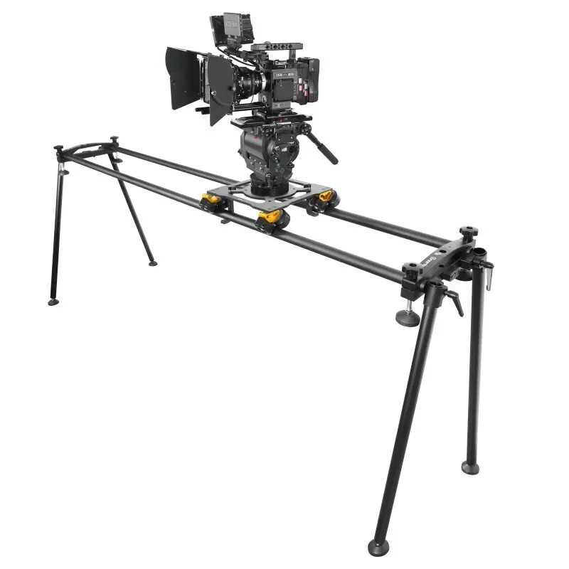 Greenbull BX200 Film Camera Slider 100mm bowl Aluminum Slider Kit Video slider dolly track load 50kg for RED ARRI