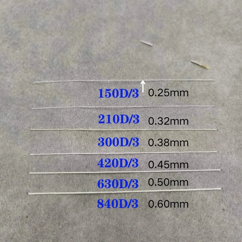 Sanbest Nylon Bonded Sewing Thread 210D/2 210D/3 280D/3 420D/3 630D/3 840D/3 High Durability for Jeans Leather High Tenacity