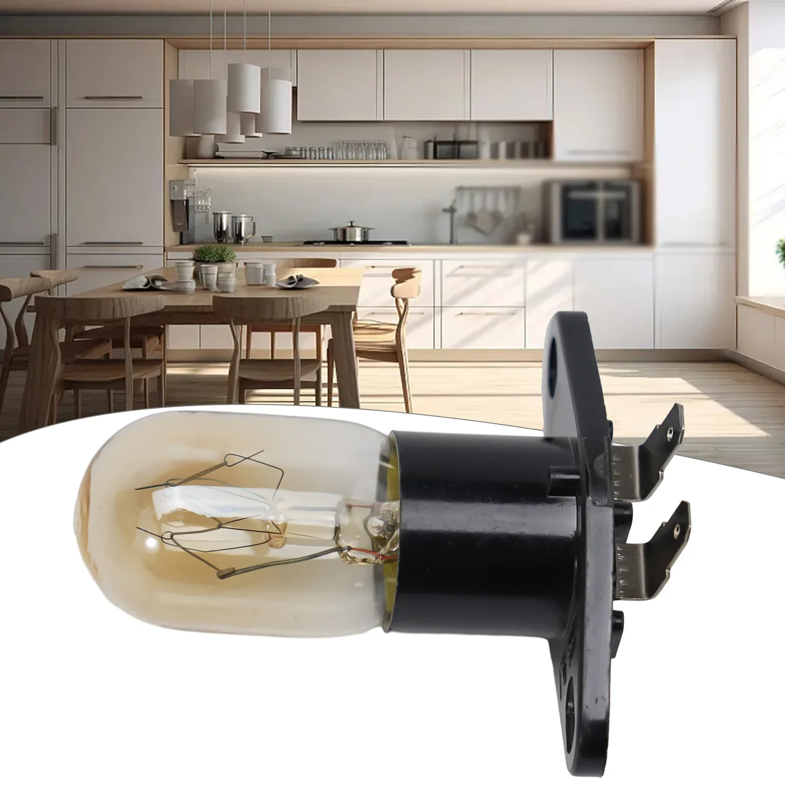 250V 2A Microwave Halogen Bulb Replacement With 2 Pin Base Refrigerator Oven Lighting Bulb Small Appliances Direct Sales