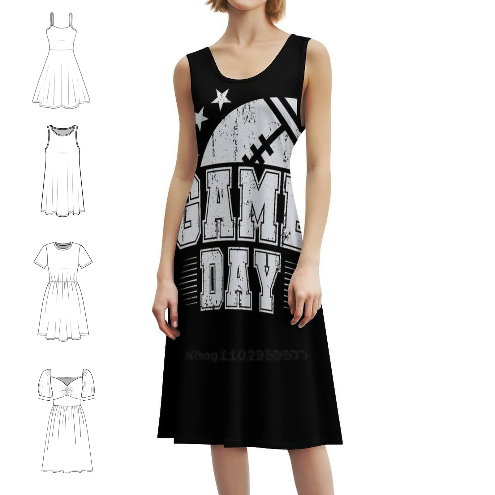 

Винтажная футболка для командного спорта, футбольный сезон, женская уличная праздничная одежда, модная клубная одежда с принтом для женщин, винтажная одежда