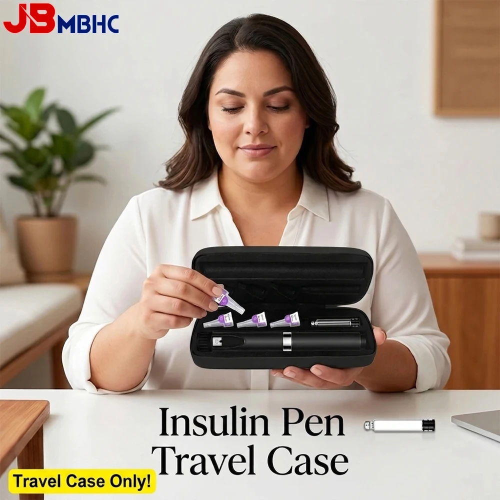 Insulin Pen Case, Diabetic Supplies Travel Carrying Case, Daily Use Insulin Pen Holder for Peptide Pen Cartridges Needle Storage