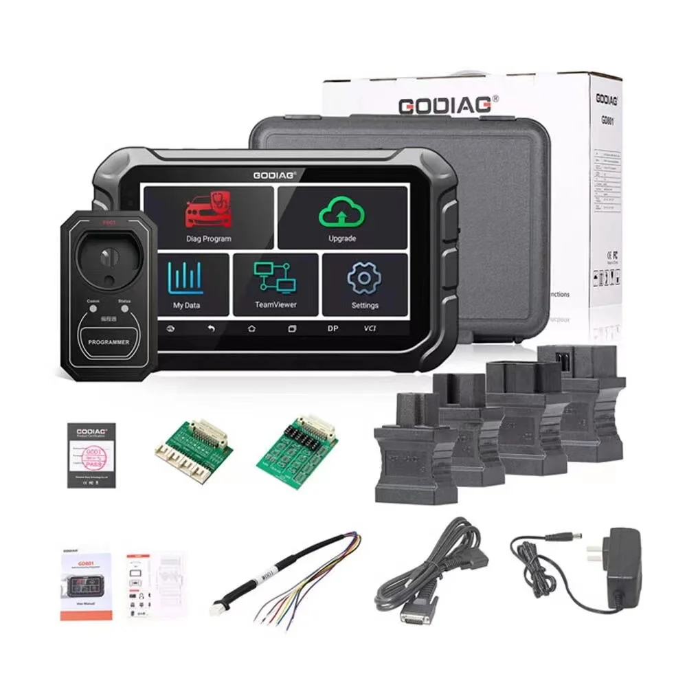 Free Shipping GODIAG GD801 Full Version Key Programmer and Mileage Correction Tool with Multi-Language