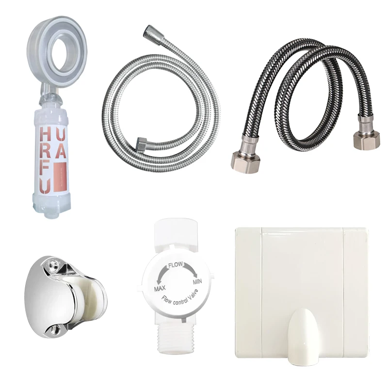 Electric Water Heater Safety Protection Accessories Shock-Free Anti-Electric Wall Air Switch Water Pipe Flow Regulating Valve